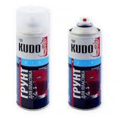 Грунт аэрозольный д/пластика белый 520мл KUDO