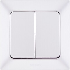 Выключатель 2кл СУ Ne-Ad Aras Жемчуг