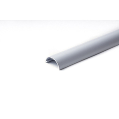 Кабель-канал 20х10 полукруглый графит