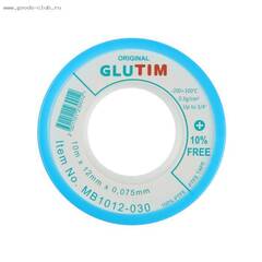 Лента фум 12мм*0,075мм*10м GLUTIM