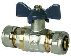 Кран шаровый 20*20 ц-ц (100шт)