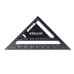 Угольник 170мм Sturm! черный