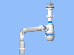 Сифон кухня АНИ А 0515