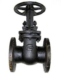 Задвижка чугунная Ду80 30ч6бр Ci РУ10