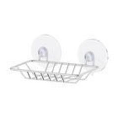 Мыльница-решетка на присоске хром SORCOSA