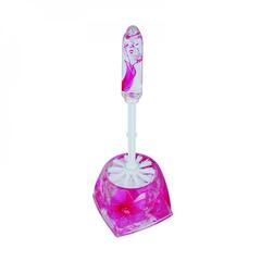 Ершик для унитаза Аквалиния Розовые цветы