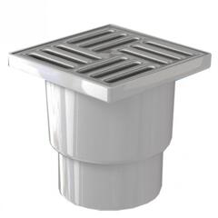 Трап вертикальный Ду100 (150*150) АНИ ТА1210 пласт.