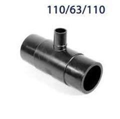 Тройник ПНД Ду110*63*110 удлиненный литой