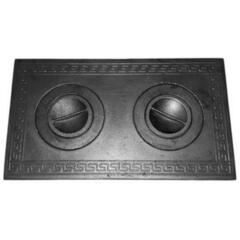 Плита цельная 2-конфор 585*340*8мм Тверь