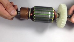 Якорь Интерскол УШМ-125