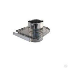 Шибер-задвижка нерж.(0,8мм) Ду150