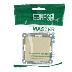 Выключатель 1кл.Hegel Мастер BC10-412-01