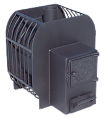 Банная печь под уголь "Боярин-тоннель-зольник" 8мм