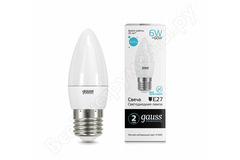 Лампа Gauss  Candle LED 6W E27 4100K
