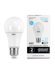 Лампа Gauss LED A60 10W E27 6500K