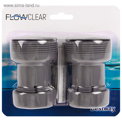 Переходник д/шлангов 32 на 38 мм