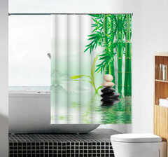 Шторка для ванной ткань (MZ-97) "Стойкость"180*180мм