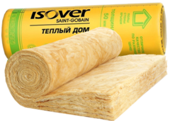 Утеплитель ISOVER Теплый дом  (1,2х7х50) 17,08 кв,м
