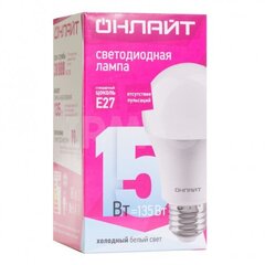 Лампа ОНЛАЙТ 61 151 OLL-A60-15-230-6,5K-E27
