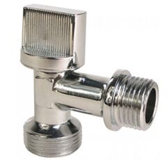 Кран угловой Ду15*20 с отраж.