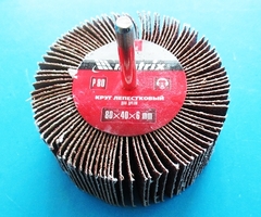 Круг лепестковый для дрели 50х30х6мм Р60 Matrix