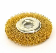 Щётка для УШМ 125мм плоская витая Matrix