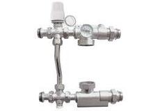 Насосно-смесительный узел TIM без насоса JH1036 нижн.подкл.