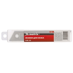 Лезвия 18мм 10шт Matrix