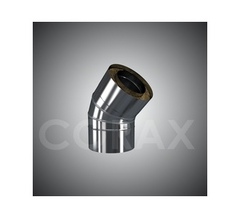 Колено-сэндвич 115/200*45 (0,8мм) нерж/нерж