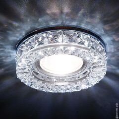 Свет-к AMBRELLA K206 CL/CH хром/прозрачный  MR16