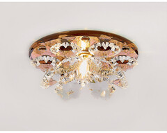 Свет-к AMBRELLA K440 BR коричневый/прозрачный G9