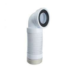 Удлинитель гибкий д/унитаза 340-870 мм K729R 90 град.