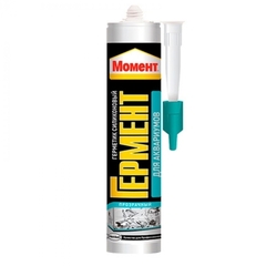 Герметик МОМЕНТ для аквариумов Прозрачный, 280мл