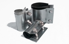 Хомут ремонтный стальной Ду50