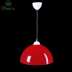 Люстра Ланди 1*40Вт красный