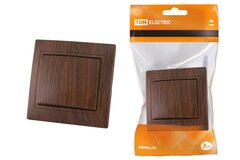 Выключатель 1кл СУ Tdm Бук