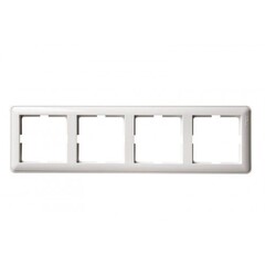 Рамка 4-мест Schneider W59 Белая