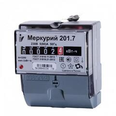 Счетчик Меркурий 201,7 1ф 5-60А 1 класс