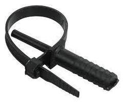 Хомут дюбель 7*150 черный