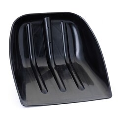 Лопата снеговая БИЙСК черная 400*400мм б/ч