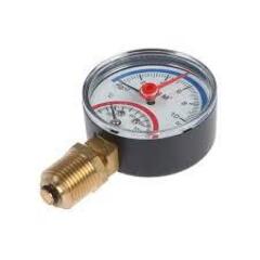 Термоманомет TIM Ду15 радиальный (0-0,6МРа)