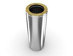 Труба-сэндвич 150/210-0,5м. (0.8мм) нерж/нерж