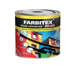 Эмаль ПФ-115 черная 0.8кг FARBITEX