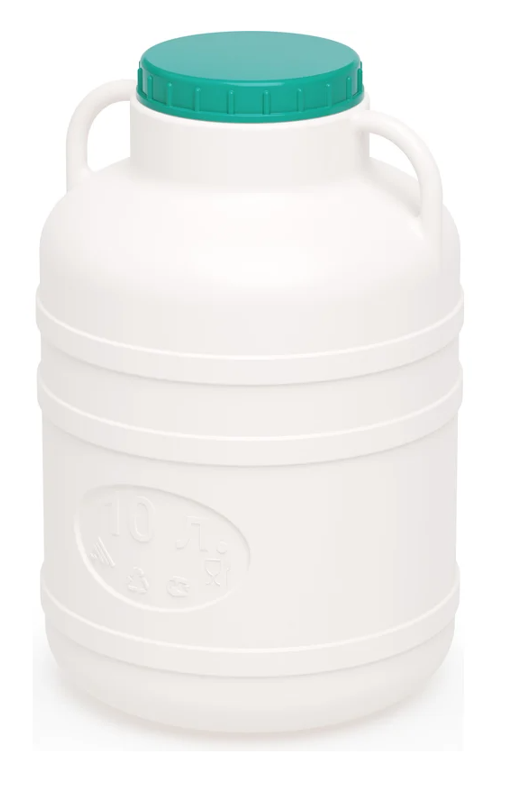 Канистра-бочка пластмассовая 10л