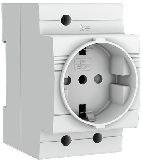 Розетка на DIN-рейку TDM