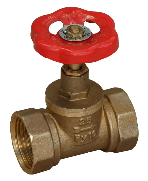 Вентиль латун. 15Б1п Ду15 РУ16 до 200гр.