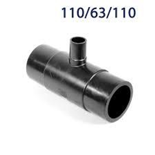 Тройник ПНД Ду110*63*110 удлиненный литой