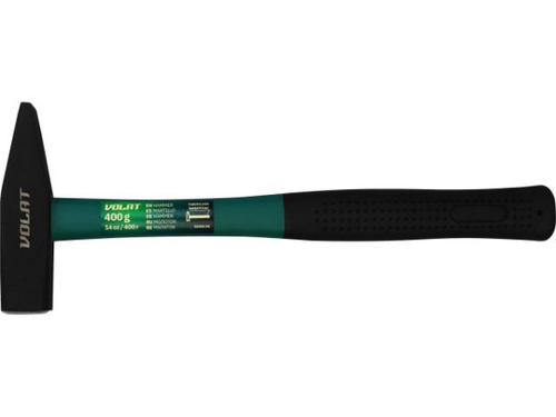 Молоток слесарный 400 с фибер.рукояткой Волат