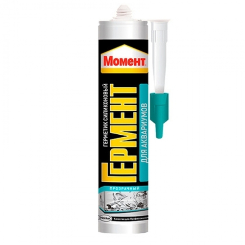 Герметик МОМЕНТ для аквариумов Прозрачный, 280мл