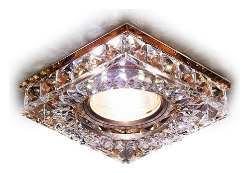 Свет-к AMBRELLA S251 BR хром/коричневый MR16